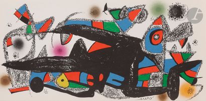 Joan Miró (1893-1983 )Pl. for Miró sculptor...
