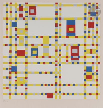 Piet Mondrian (1872-1944) (d’après) Broadway...