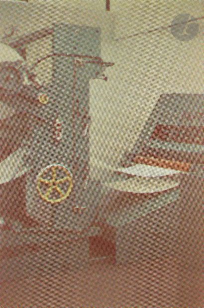 null Alain Jacquet (1939-2008
)Printing press.1968.
silkscreen in colors.
Very nice...