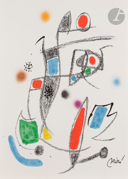 Joan Miró (1893-1983 )Maravillas con variaciones...