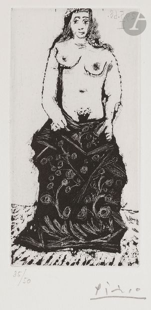 Pablo Picasso (1881-1973) Maja à la robe...