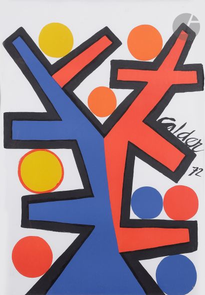 Alexander Calder (1898-1976) Asymétrie. 1972....