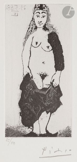 Pablo Picasso (1881-1973) Maja à la robe...
