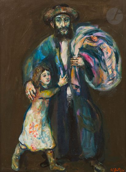 Walter SPITZER (1927-2021)
Juif avec enfant,...