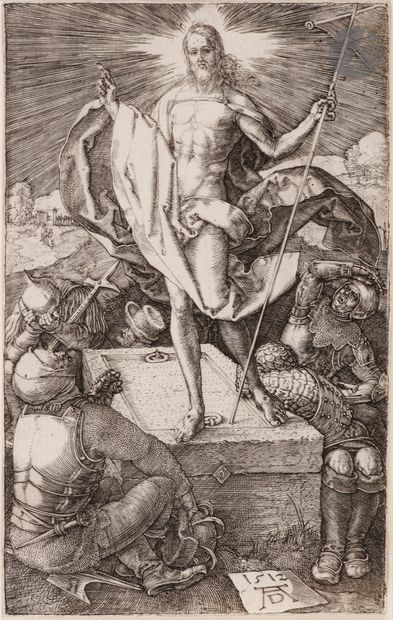 null Albrecht Dürer (1471-1528) 
La Passion (sur cuivre). 1507-1513. Burin. Chaque...