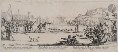 null Jacques Callot (1592-1635) 
Les Misères et malheurs de la guerre. 1633. Eau-forte....