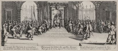 null Jacques Callot (1592-1635) 
Les Misères et malheurs de la guerre. 1633. Eau-forte....