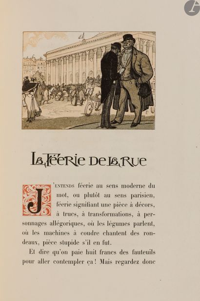 null RICHEPIN (Jean) – LEPÈRE (Auguste).
Paysages et Coins de Rues… Préface de Georges...
