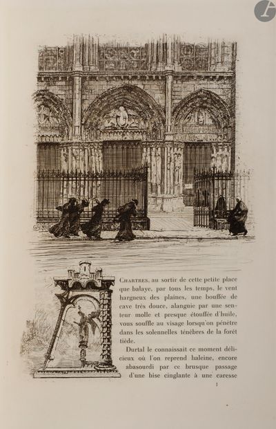 null JOUAS (Charles) – HUYSMANS (Joris Karl).
La Cathédrale.
Paris : A. Blaizot,...