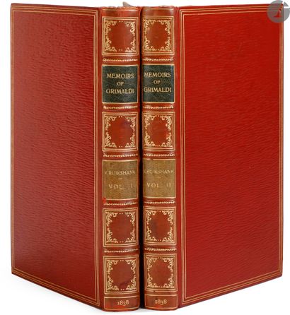 null *DICKENS (Charles).
Memoirs of Joseph Grimaldi edited by “Boz”.
Londres : Richard...