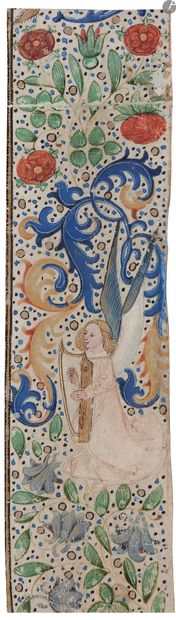 null [ENLUMINATION].
Angel playing the
harpEluminated
border
probably taken from...