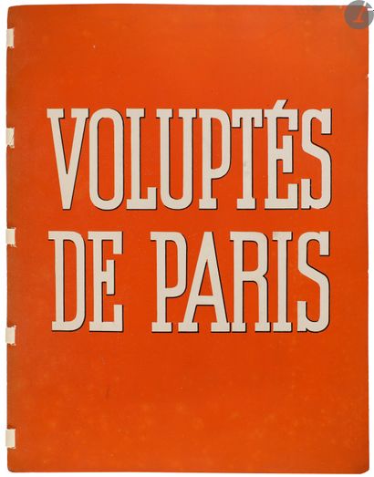 null BRASSAÏ.
Voluptés de Paris.
Paris : Paris-publication, [1934]. — In-4, 270 x...