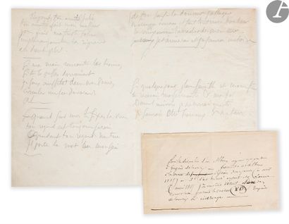null 
*DELACROIX (Eugène).



Lettres (1815 à 1863) recueillies et publiées par M....