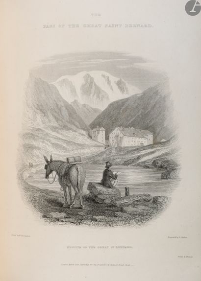 null *BROCKEDON (William).
Illustrations of the passes of the Alps, by which Italy...