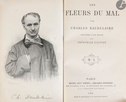 null BAUDELAIRE (Charles).
 Œuvres complètes.
Paris : Michel Lévy, 1868-1870. — 7...