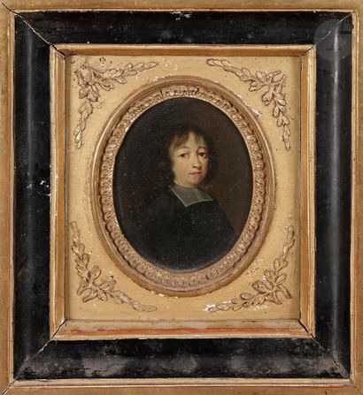 null École FRANÇAISE du XIXe siècle
Portrait présumé de l’abbé Guillaume de Bouard...