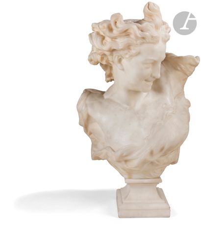 null French school circa 1900, after Jean-Baptiste Carpeaux (1827-1875)
Bust of the...