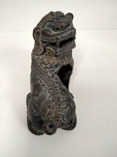 null Chimera probably forming a perfume burner, China, 17th century
styleBronze,...