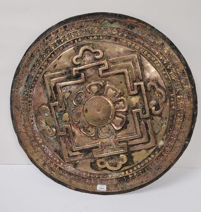 null Two five-tiered offering mandala ratna, Tibet, 20th centuryComposed of
four...