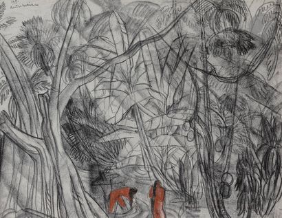 André MAIRE (1898-1984 )Indochina, bathers,...