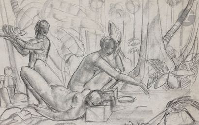 André MAIRE (1898-1984) Indochine, femmes...