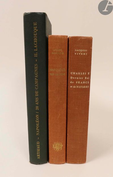 null Set of two volumes on Napoleon.
- Jules ROMAIN. Napoleon by himself. Edition...