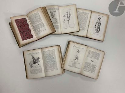 null VIOLLET-LE-DUC
5 volumes raisonnés du Dictionnaire du mobilier François (vers...