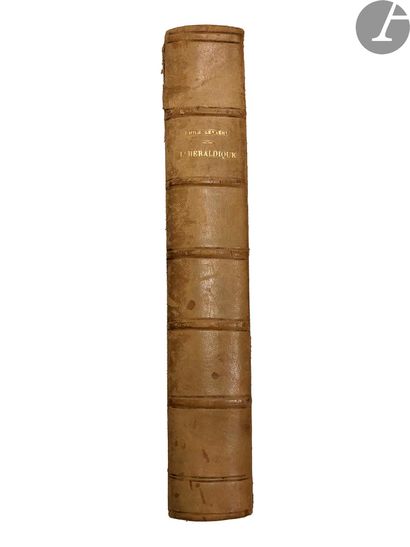 null Ensemble de cinq volumes sur la chevalerie et l'héraldique dont :
- L. GAUTIER,...