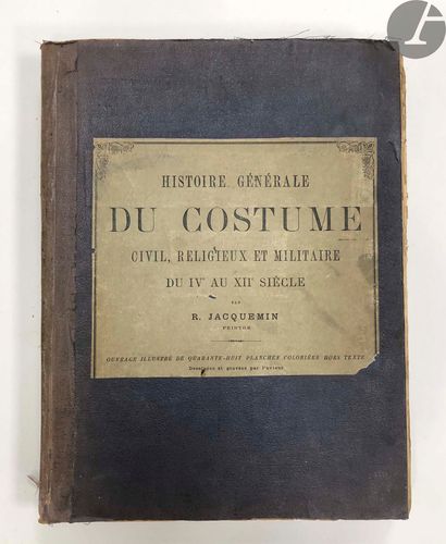 R. JACQUEMIN Histoire générale du costume...