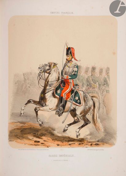 LALAISSE (H. )French Empire. The army and...