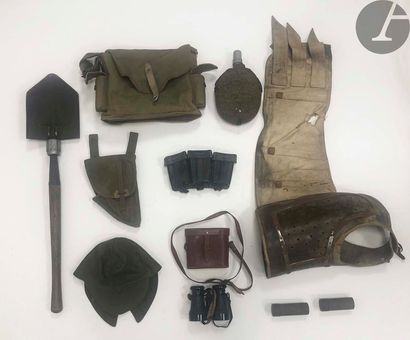 Set of equipment: - French bag. - Officer's...