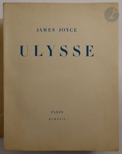 null JOYCE (James).
Ulysse.
Paris : La Maison des Amis des Livres, 1929. — In-4,...