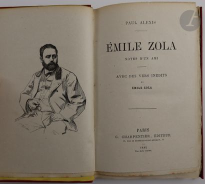 null ALEXIS (Paul).
Émile Zola. Notes d'un ami. Avec des vers inédits de Émile Zola.
Paris...