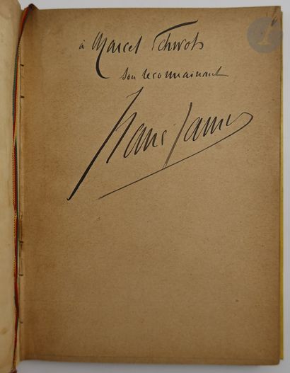 null JAMMES (Francis).
Un jour.
Paris : Éditions du Mercure de France, 1895. — In-8,...