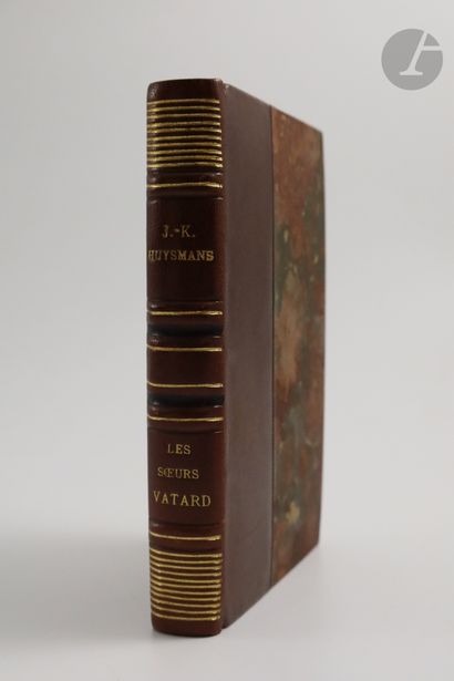 null HUYSMANS (Joris-Karl).
Les Sœurs Vatard.
Paris : G. Charpentier, 1879. — In-12,...