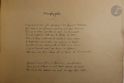 null GOURMONT (Remy de).
Hiéroglyphes et autres poèmes.
Paris : Mercure de France,...