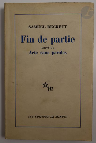 null BECKETT (Samuel).
Ensemble de 4 ouvrages :


- COMÉDIE ET ACTES DIVERS. Paris...