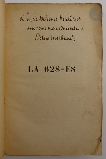 null MIRBEAU (Octave).
La 628-E8.
Paris : Eugène Fasquelle, 1907. — In-8, broché,...