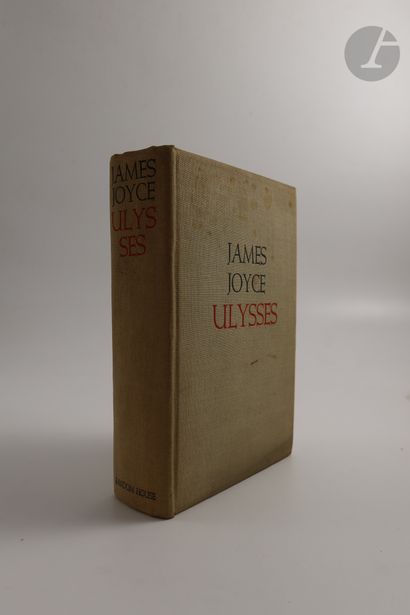 null JOYCE (James).
Ulysses.
New York : Random Haouse, 1934. — Fort in-8, toile grise...