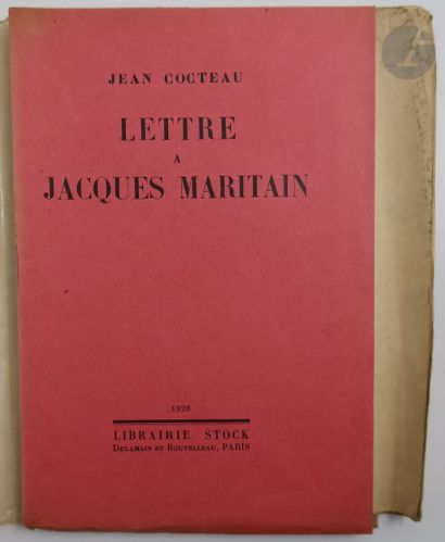 null COCTEAU (Jean). 
Lettre à Jacques Maritain.
[Avec] : MARITAIN (Jacques). Réponse...