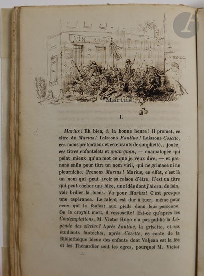 null BARBEY D'AUREVILLY (Jules).
Les Misérables by M. V. Hugo.
Paris : Chez tous...