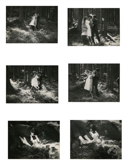 null Photographer on the set of
Jean Delannoy's
Le
soleil des voyous, 1967.
Jean...