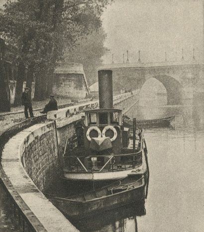 A. F. Lallement Barge on the Seine, October...