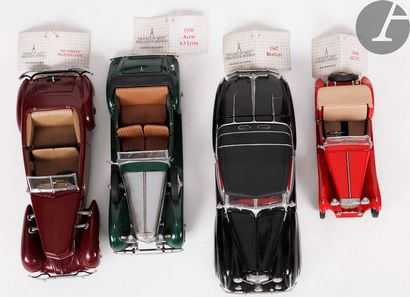  [MINIATURE AUTOMOBILE] FRANKLIN MINT PRECISION MODELS Ensemble de 12 voitures miniatures...