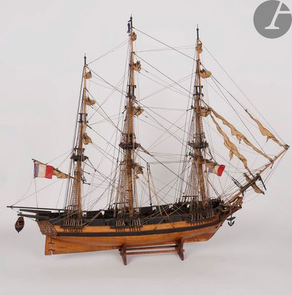 null [MODÉLISME NAVAL] L'Astrolabe
Maquette de la corvette du contre-amiral Jules...