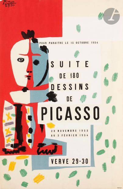 null Pablo Picasso (1881-1973) (d’après) 
Affiche pour une exposition de dessins...