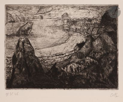 Conrad Kickert (1882-1965) Landscapes of...