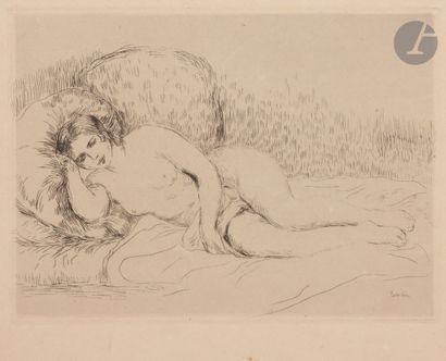 Pierre-Auguste Renoir (1841-1919) Femme nue...