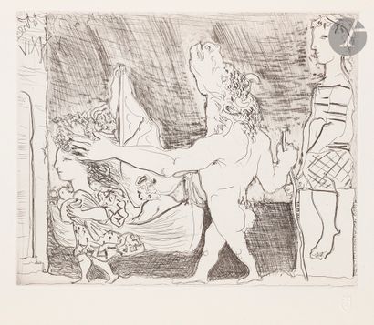 Pablo Picasso (1881-1973) Suite Vollard Minotaure...
