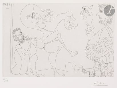 Pablo Picasso (1881-1973) Suite « Les 347 »...
